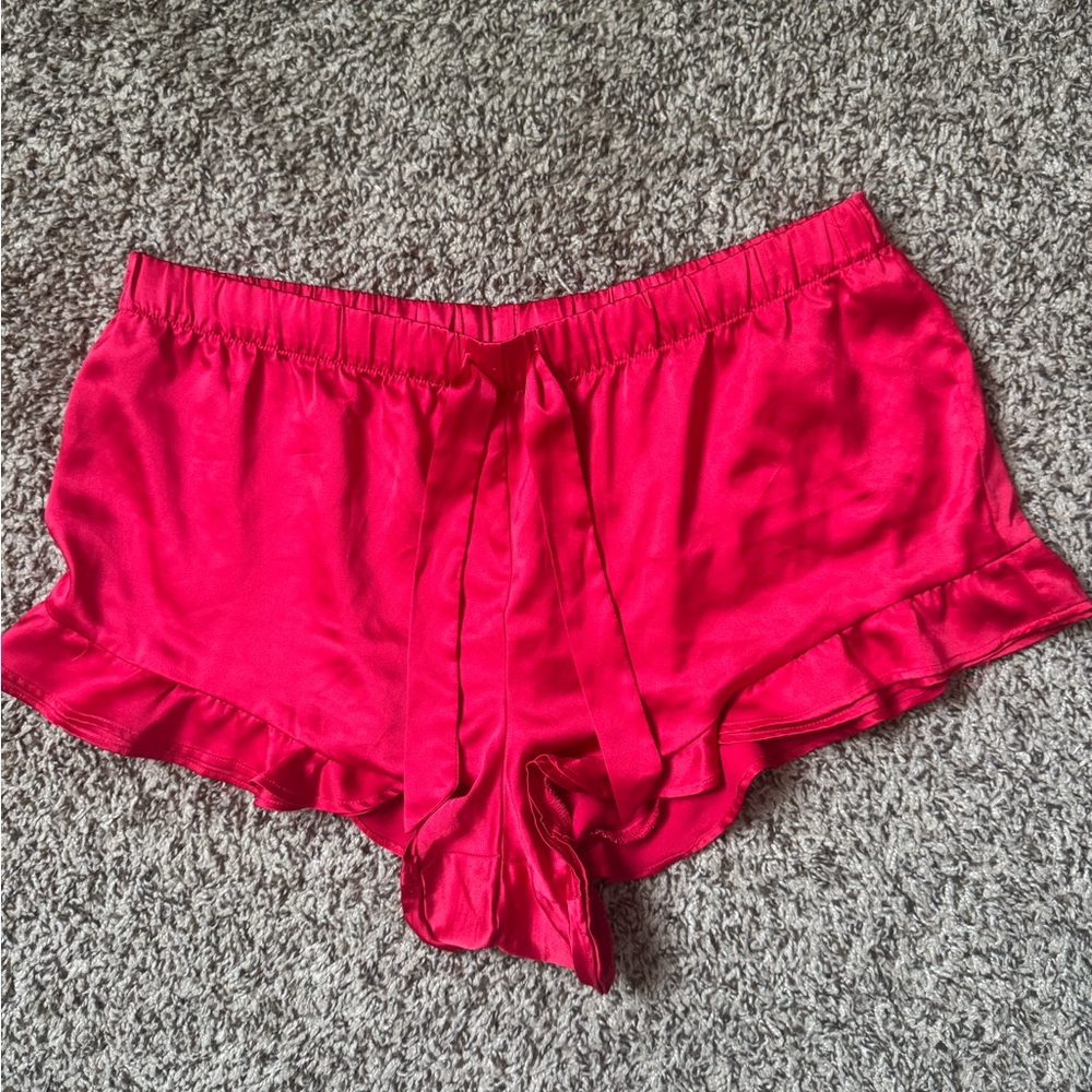 Victoria’s Secret Satin Sleepwear Shorts Size L